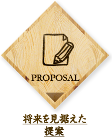 PROPOSAL：将来を見据えた提案